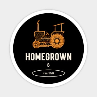 Homestead Tractor Homegrown & Heartfelt Magnet